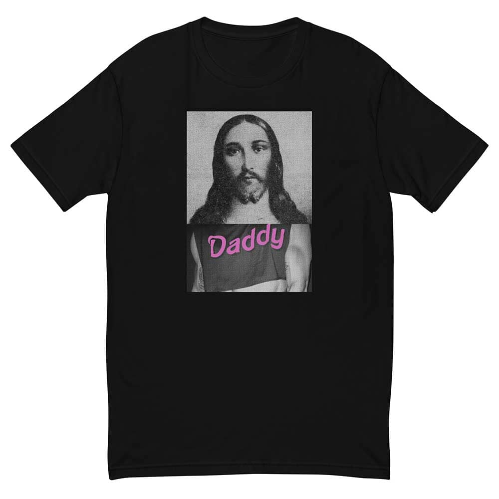 naro pinosa jesus daddy tshirt black
