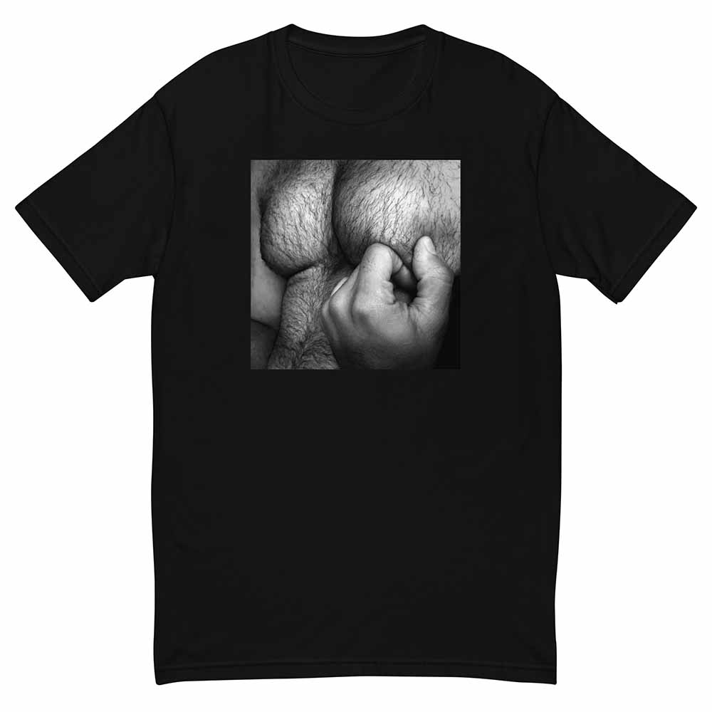 Hairy Chest Black T-Shirt