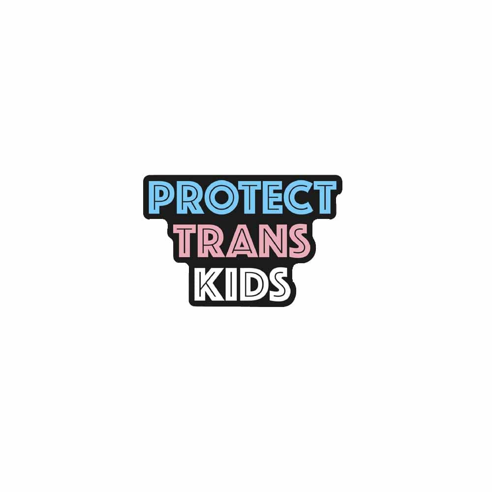 protect trans kids sticker