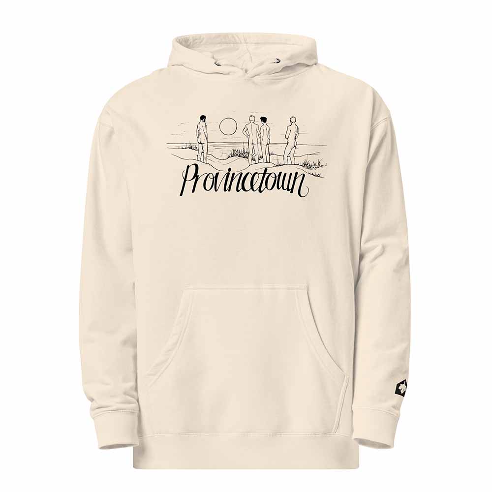 provincetown dune handy hoodie bone