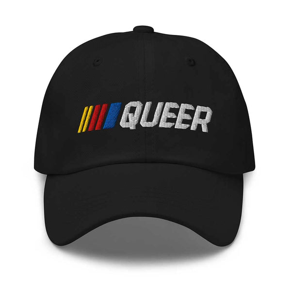 Stripe Queer Dad Hat - Trevor Project