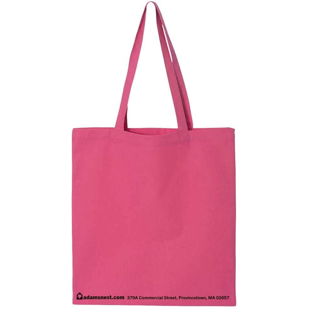 pink tote back side adam's nest