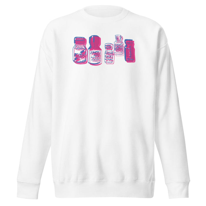 Poppers Crew Sweatshirt collaboration with Forrest Lawson, second view