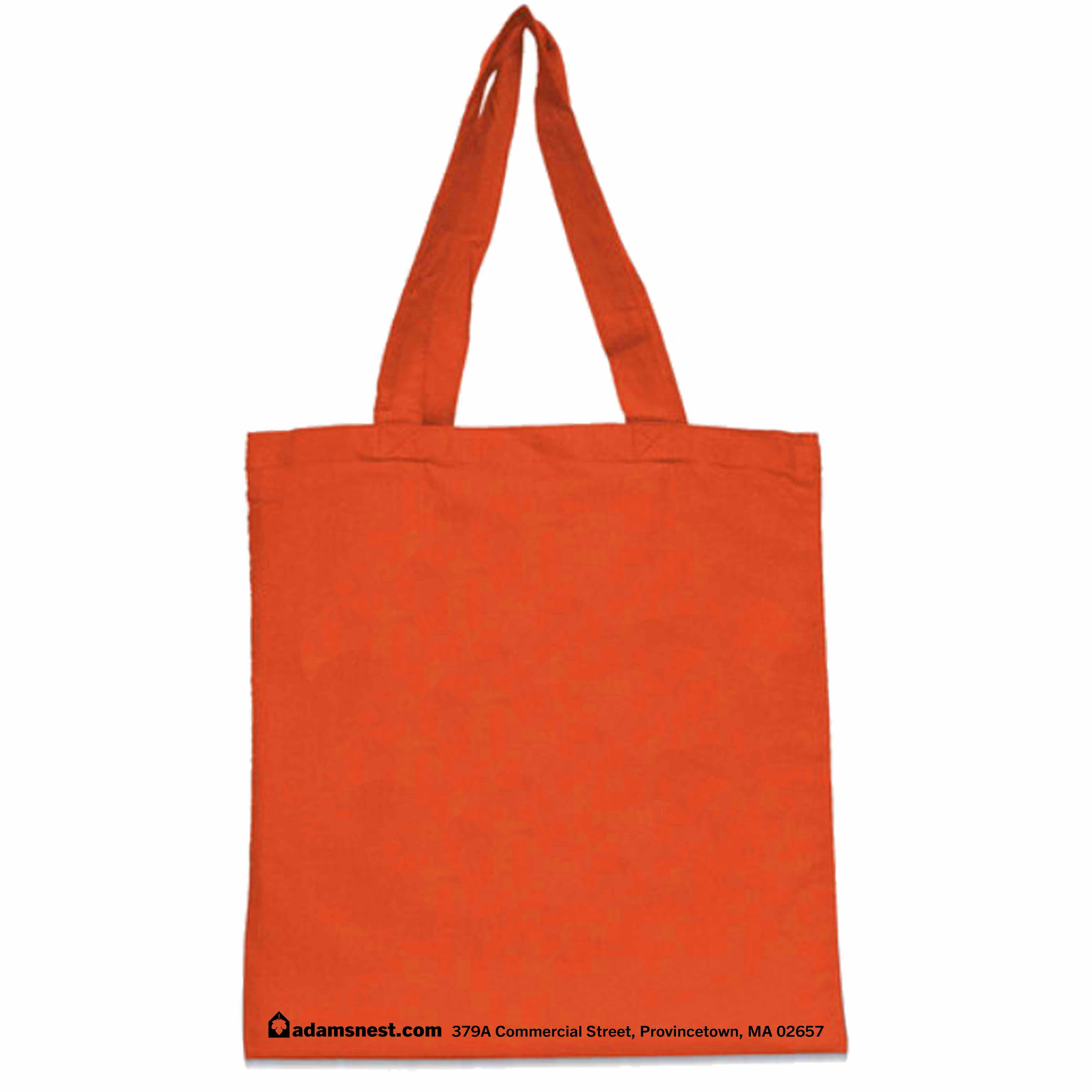 provincetown dune souvenir orange tote bag back
