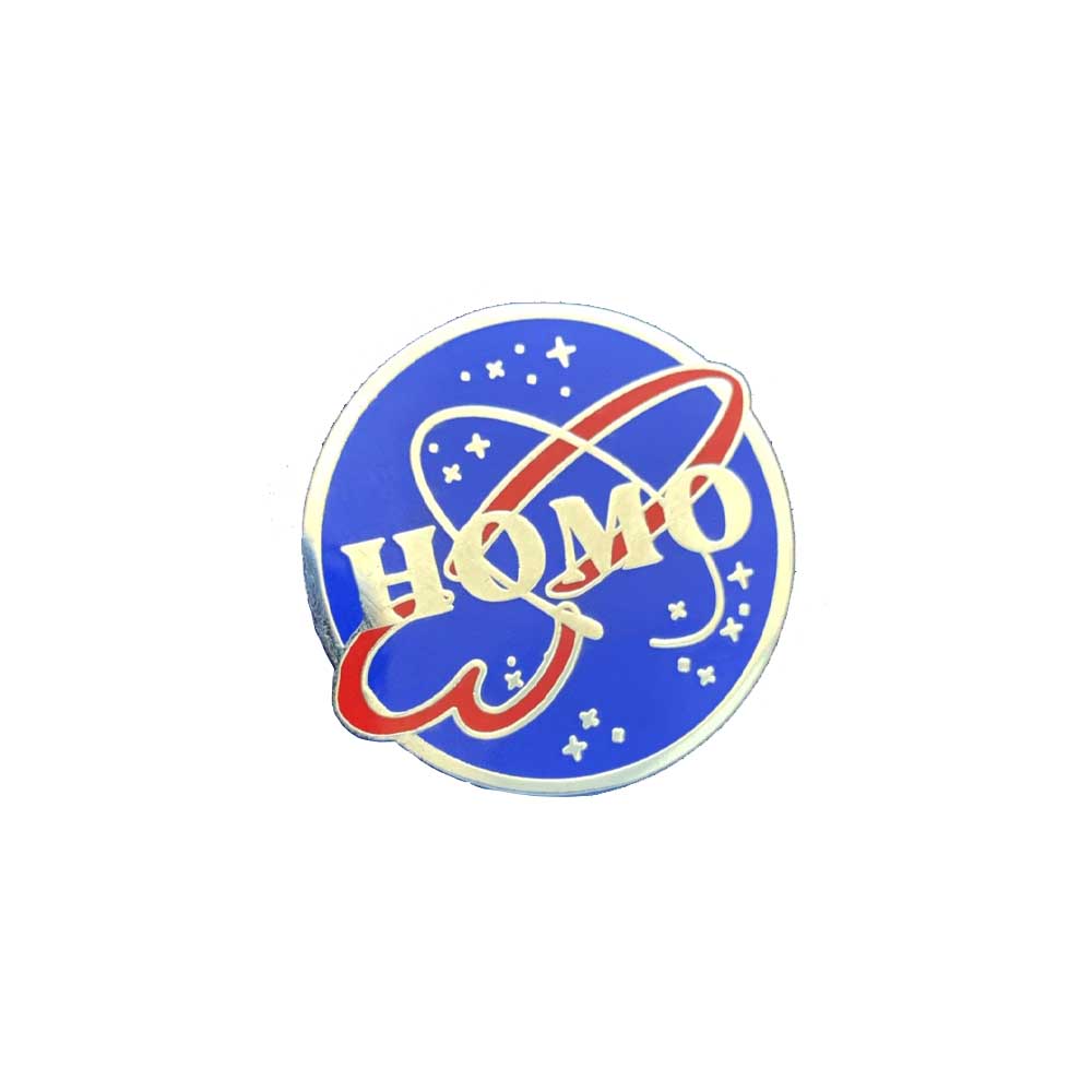 HOMO enamel lapel pin
