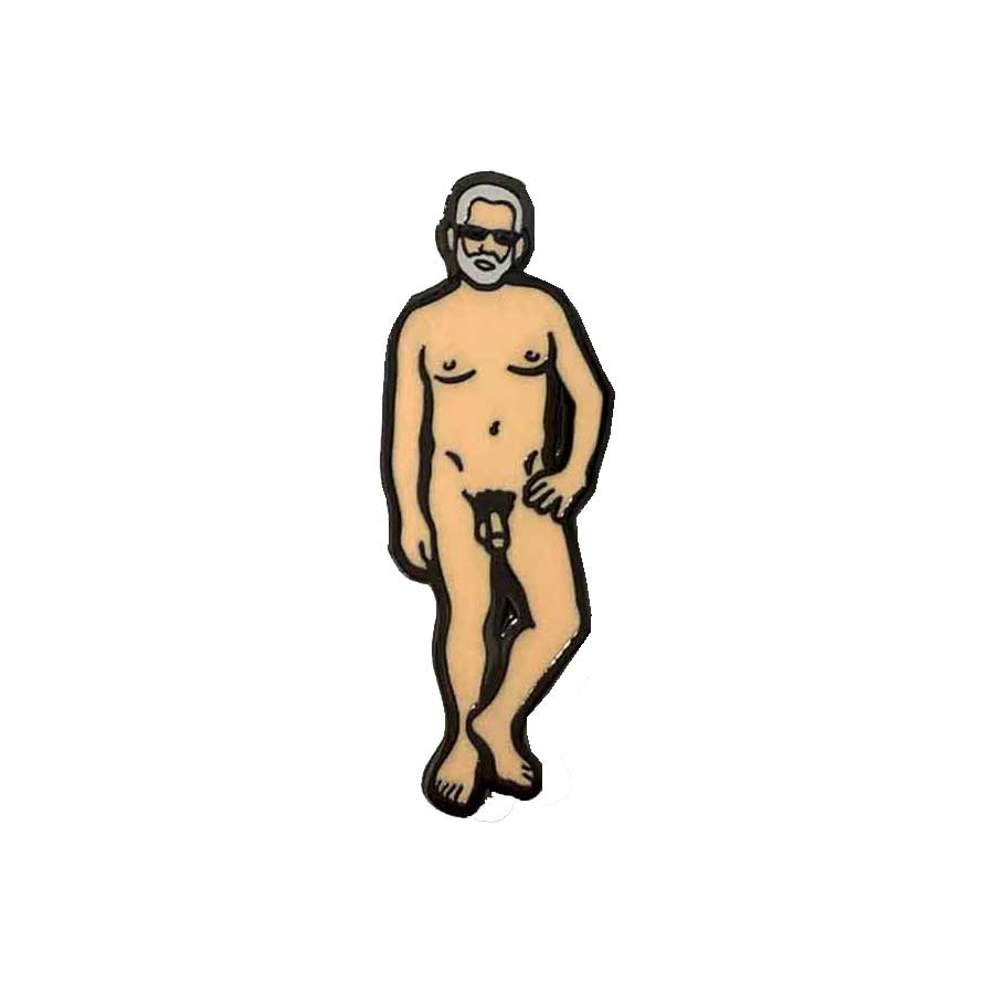 Nude Dude 5 Hard Enamel Pin Trevor Wayne