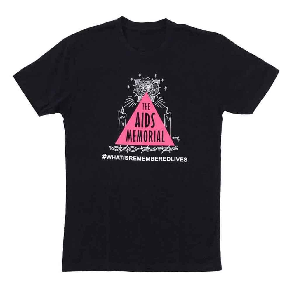 aids memorial t-shirt zach grear housing works adams nest