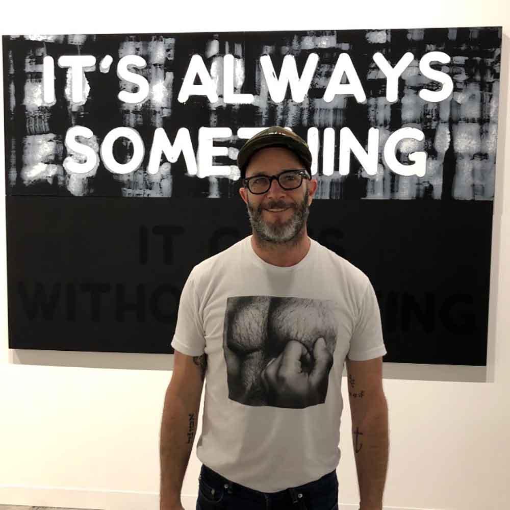 nipple pinch t-shirt adams nest provincetown adam singer