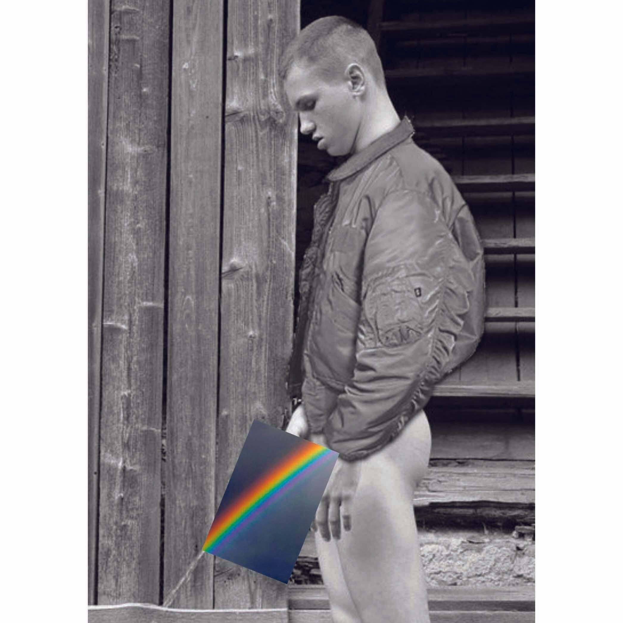 naro pinosa watersports piss play rainbow postcard