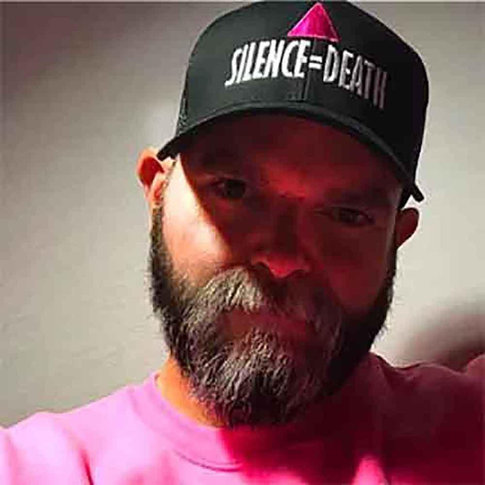 Silence = Death Trucker Mesh Snapback Hat customer