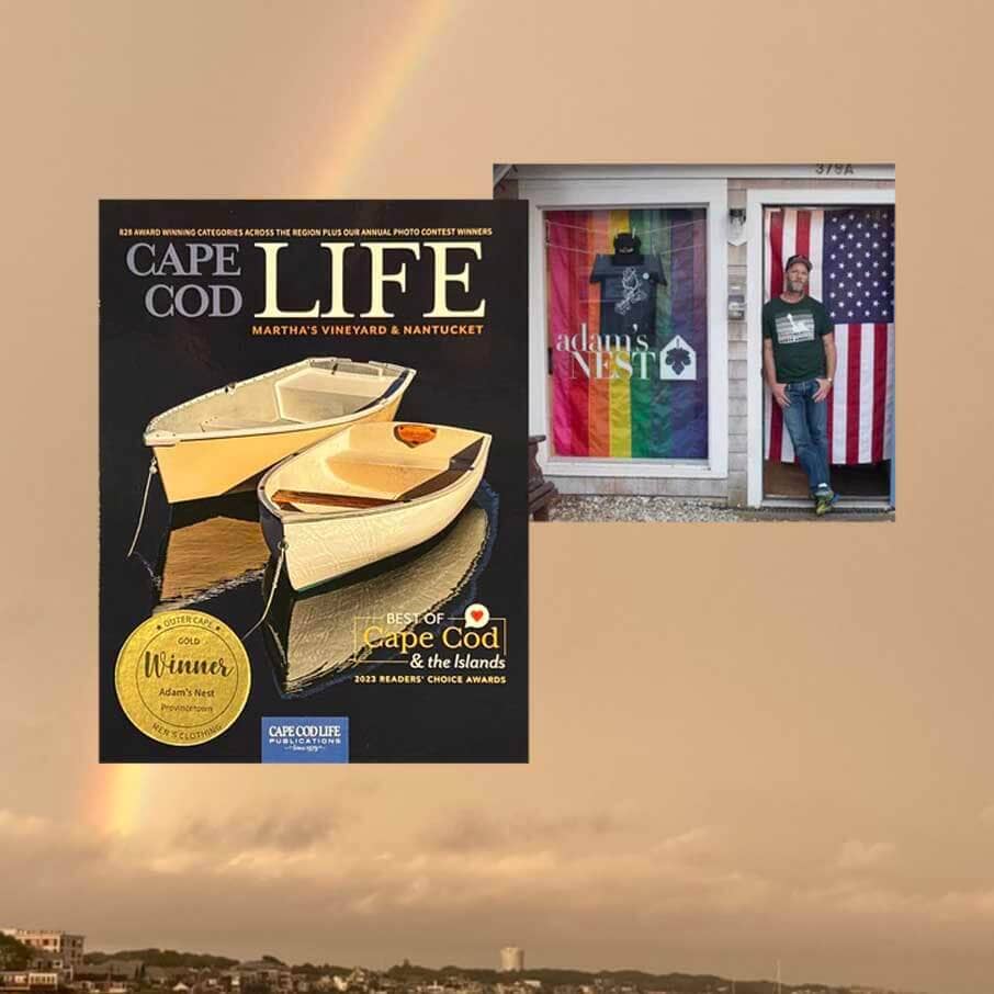 Adam's Nest gets Gold and Silver in 2023's Best of Cape Cod