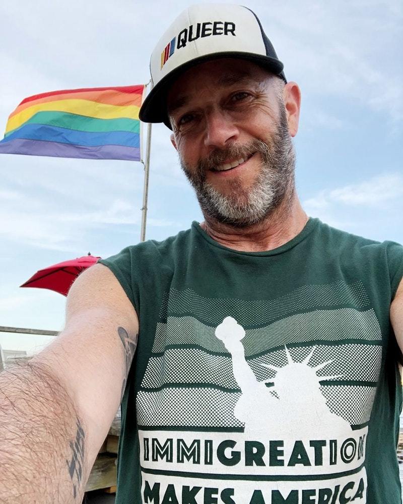queer rainbow snapback immigration makes america raices t shirt