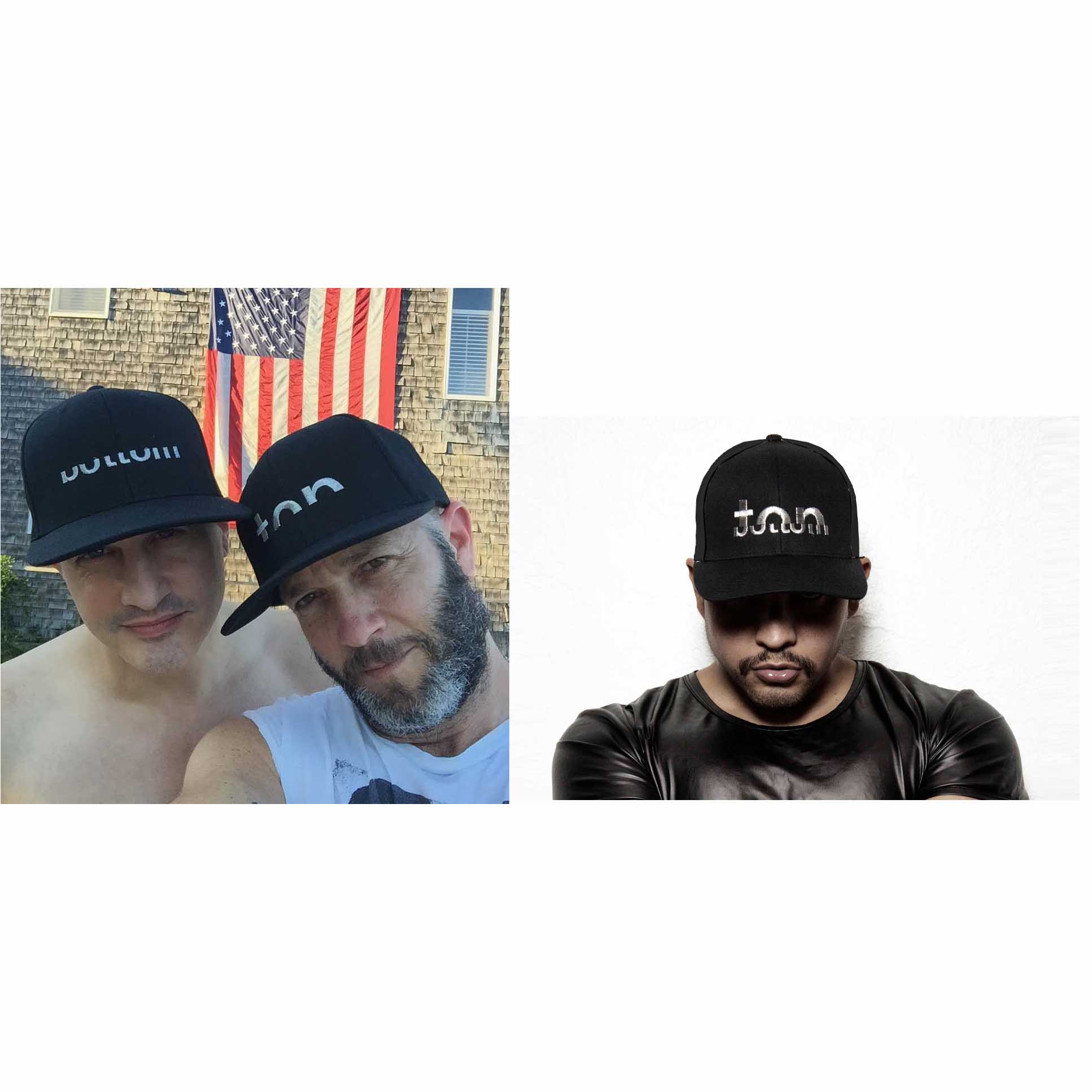 top bottom versatile snapback trucker hats