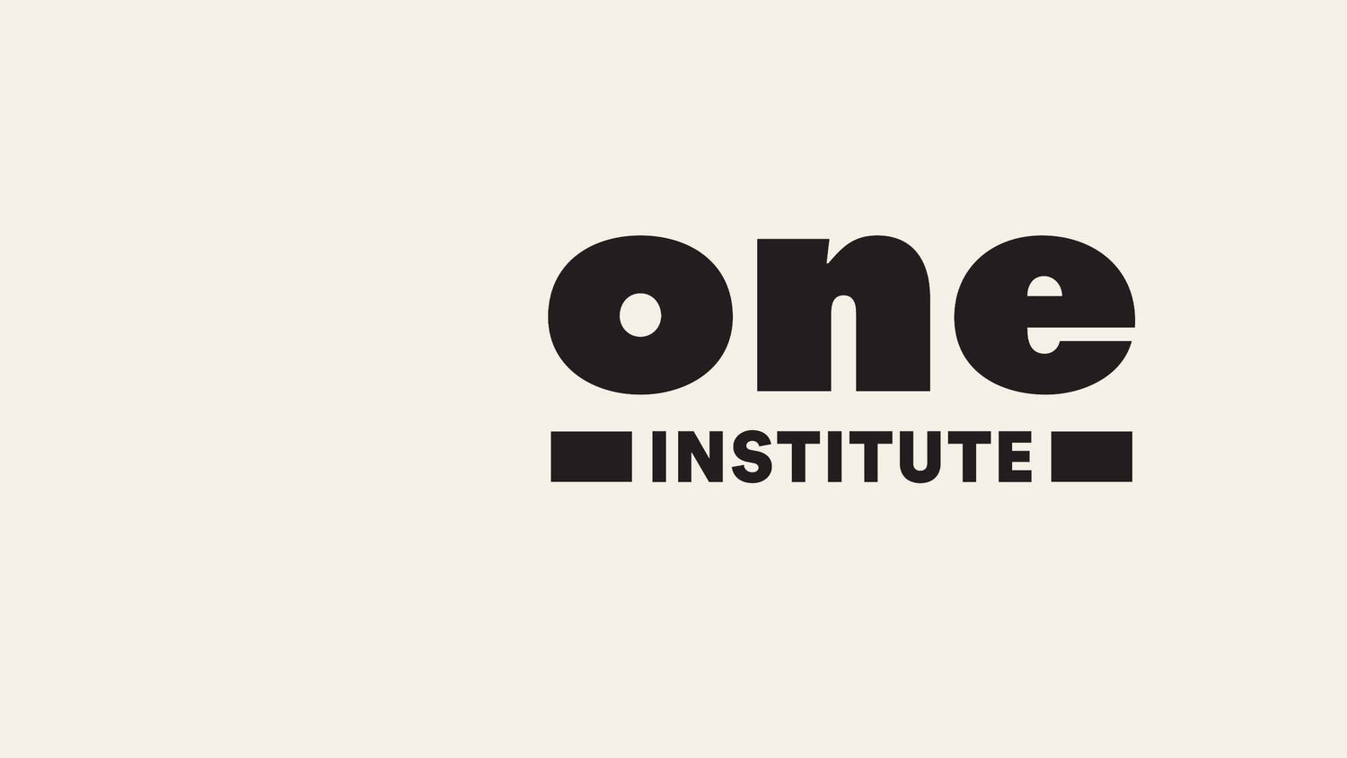 one institute logo