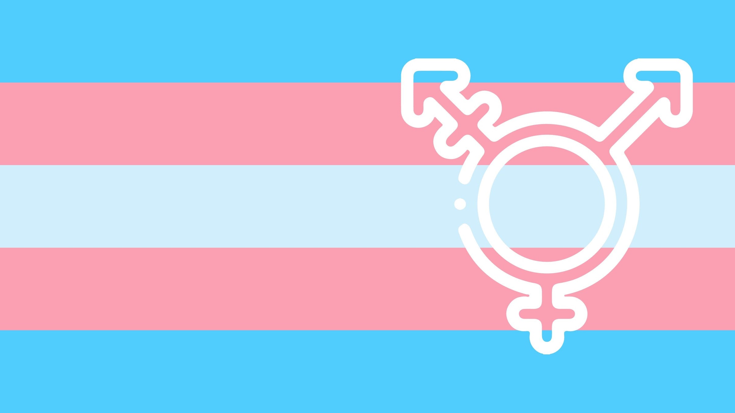 transcendent transgender flag