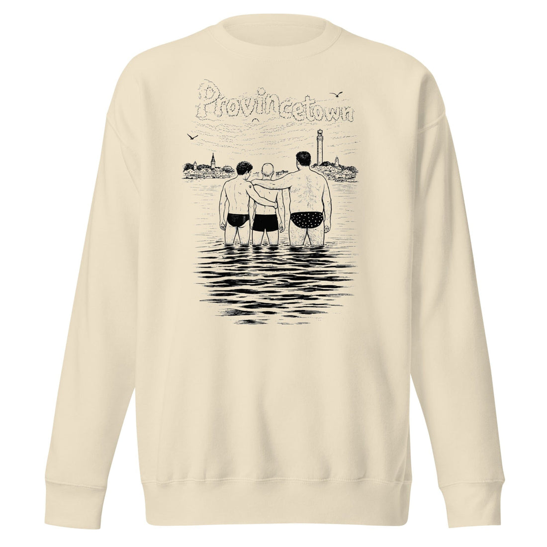 Ptown Bear Week Water Boys Crew Sweatshirt