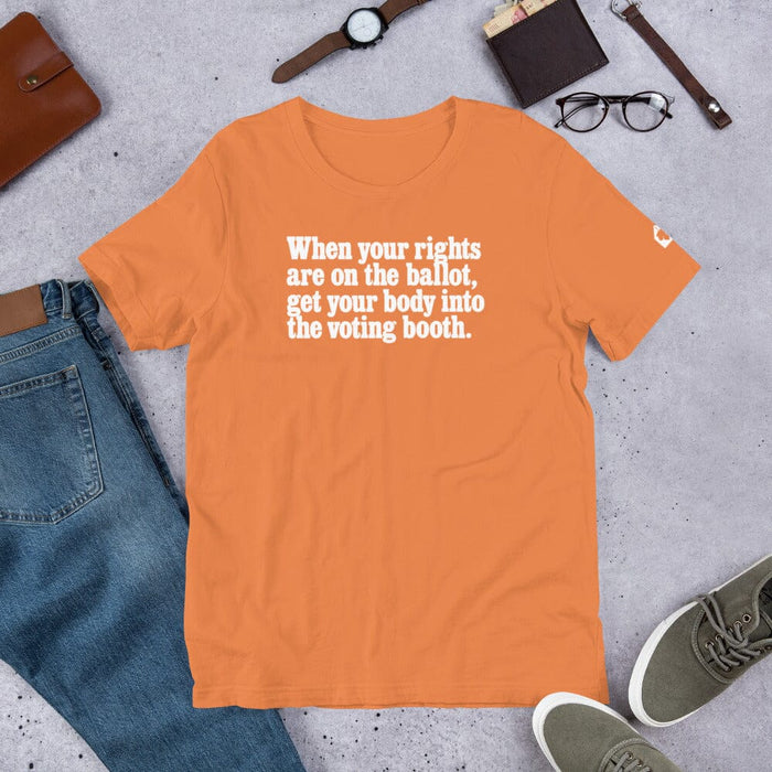 Rights On The Ballot T-Shirt - One Institute, second view