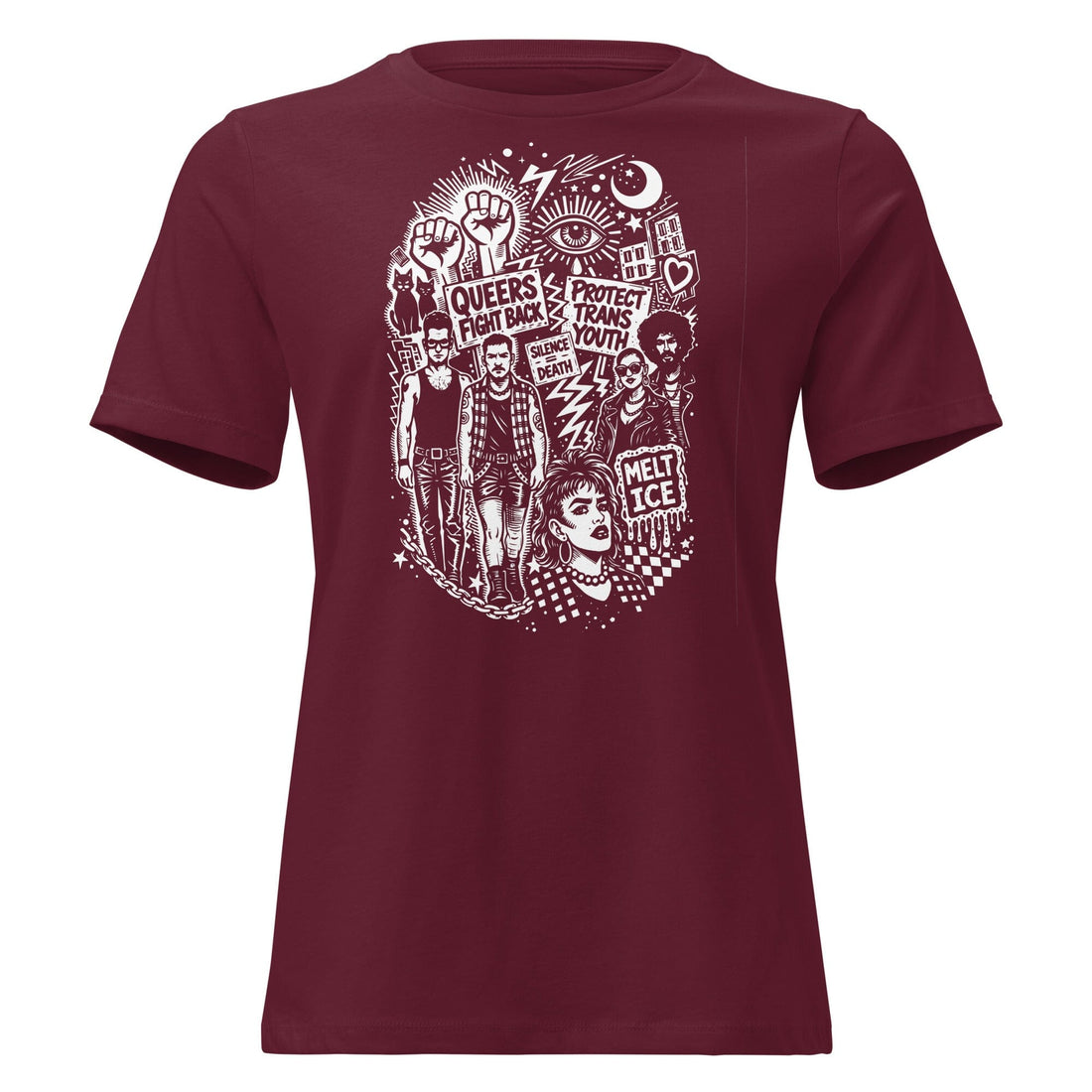 Queer Trans Protest Women's Fit T-Shirt