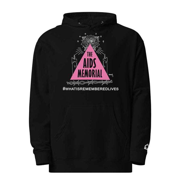 The AIDS Memorial Hoodie black