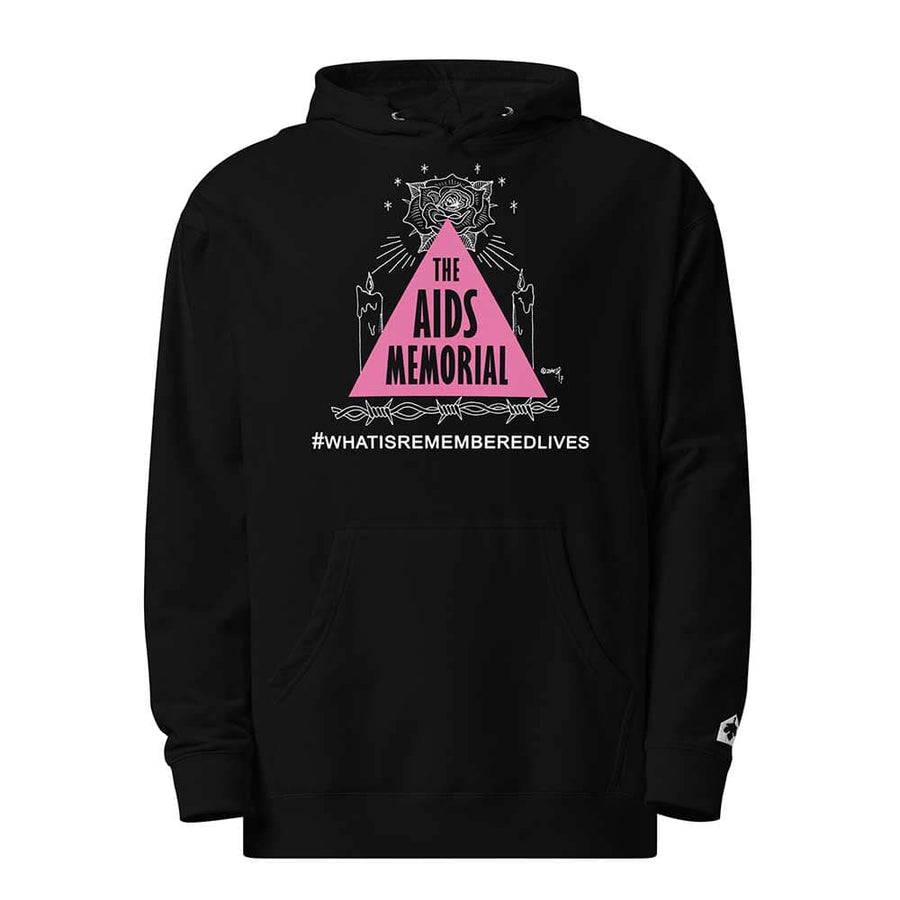 The AIDS Memorial Hoodie supporting The AIDS Memorial