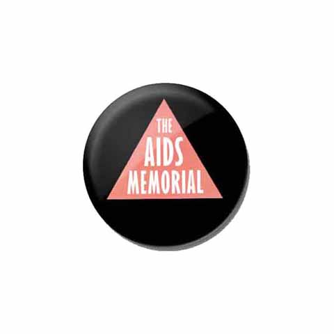 1 AIDS MEMORIAL BUTTON