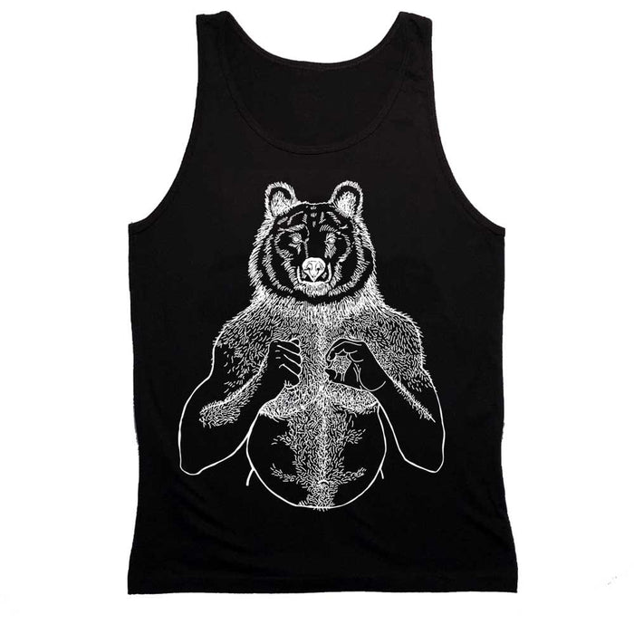 Beefy Bear Black Tank