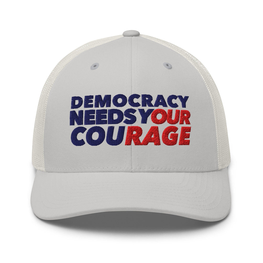 Democracy Needs Your Courage Snapback - Indivisible