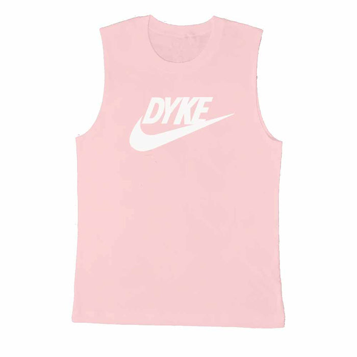 DYKE Sport Pink Sleeveless Muscle T-Shirt