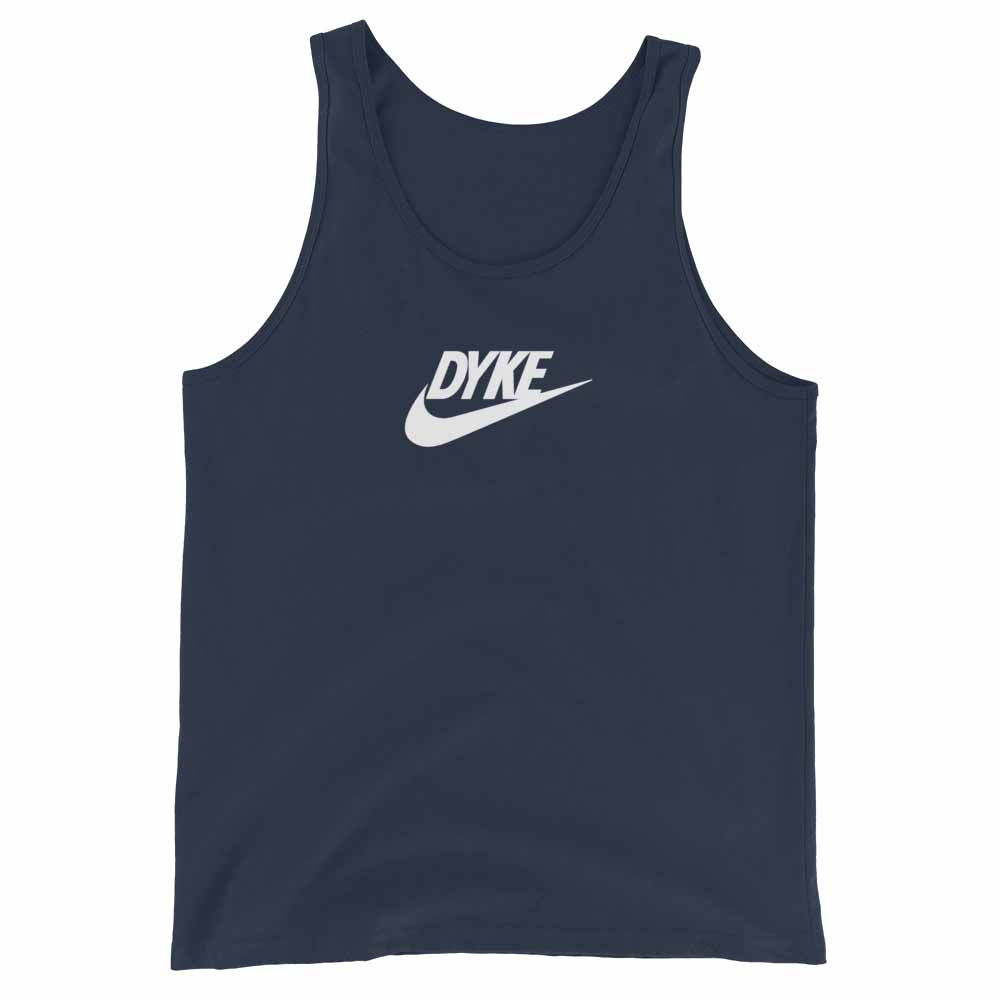 Navy Dyke Sport graphic tank