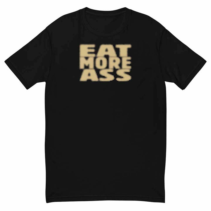 Black t-shirt with &