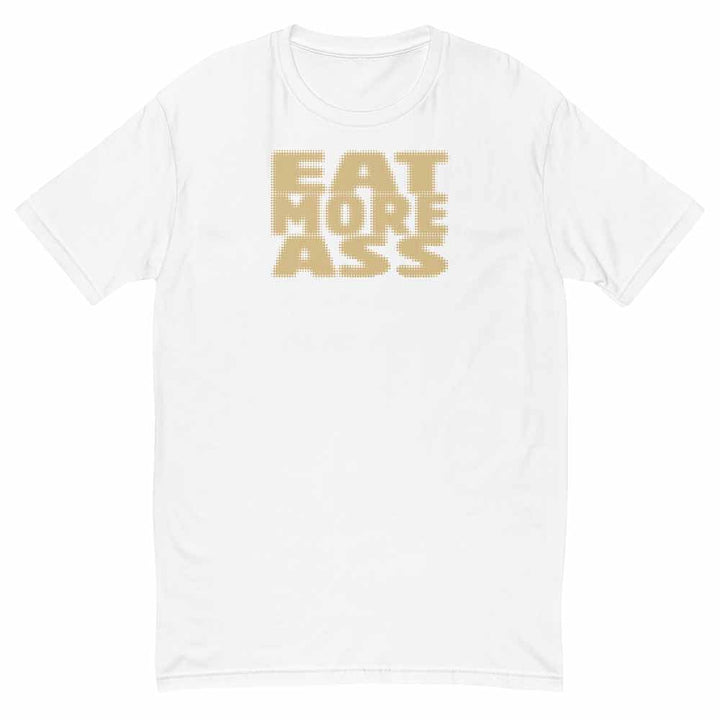 White t-shirt with &