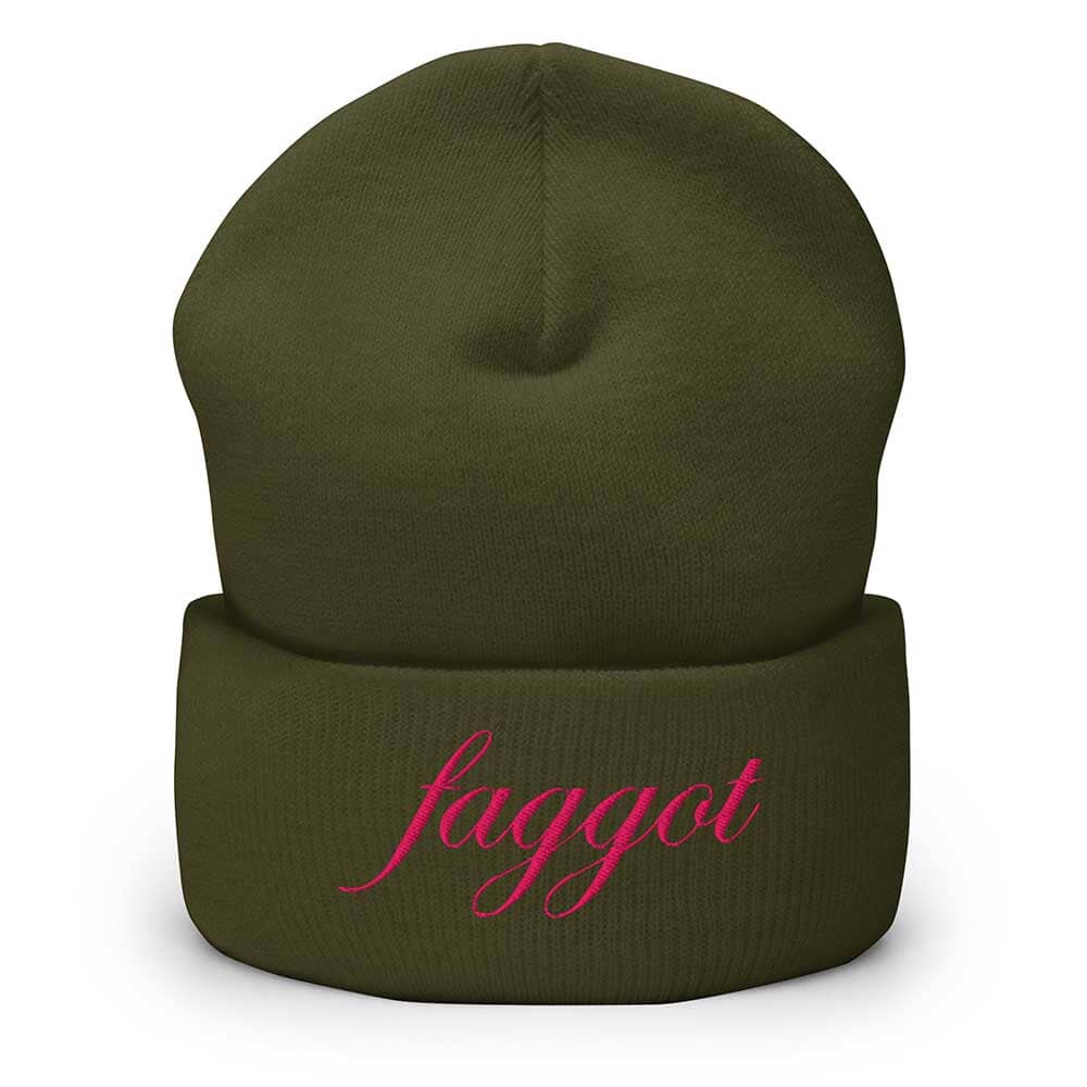 Faggot Knit Cuff Beanie
