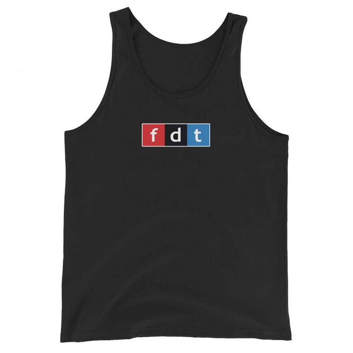 FDT UNISEX BLACK TANK