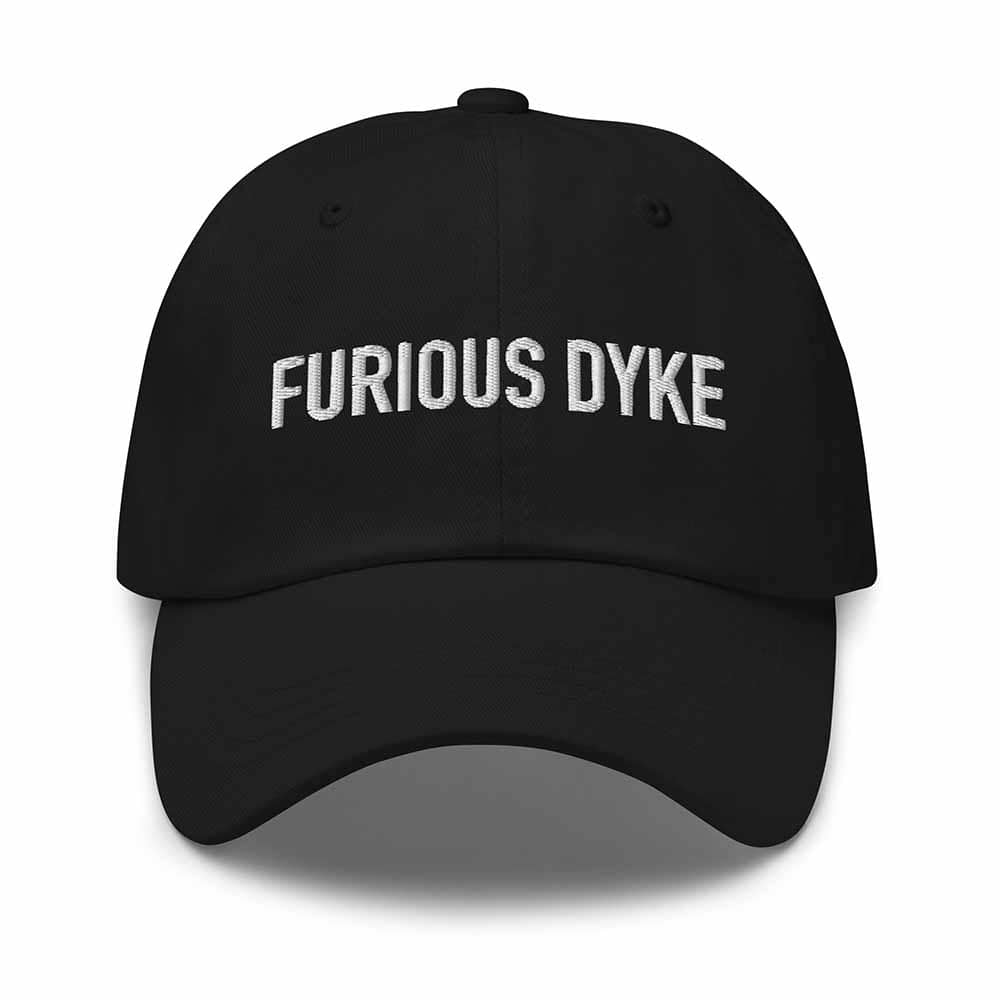 FURIOUS DYKE BLACK CLASSIC DAD TWILL HAT