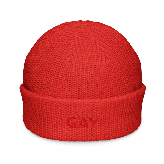Gay Tone-on-tone Fisherman Beanie