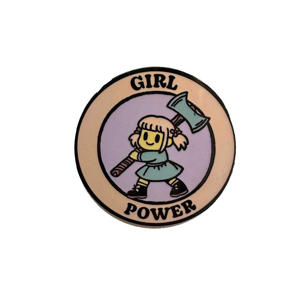 Girl Power Enamel Pin