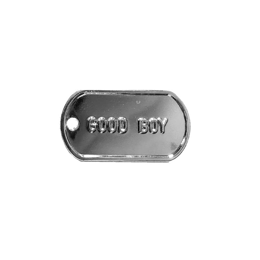 Good Boy Dog Tag Enamel Pin