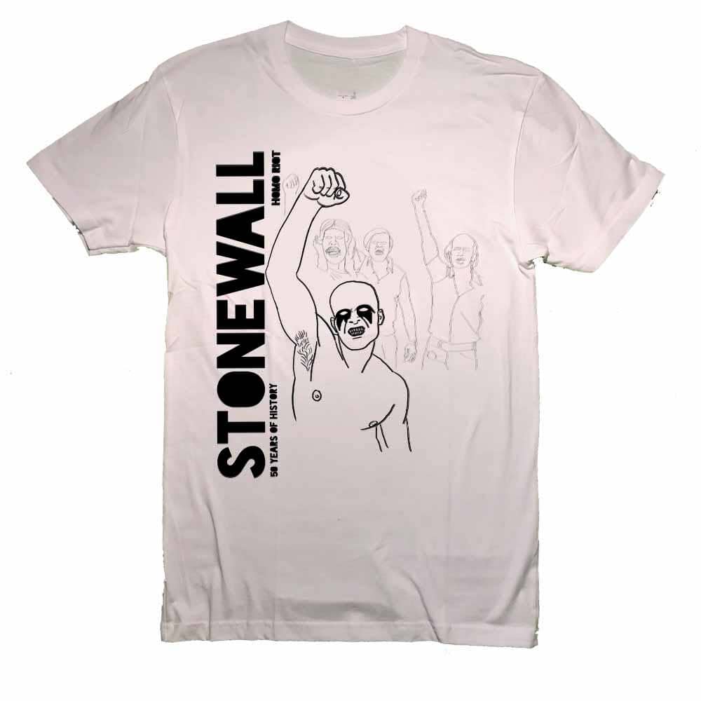 Homo Riot Stonewall T-Shirt supporting The Center