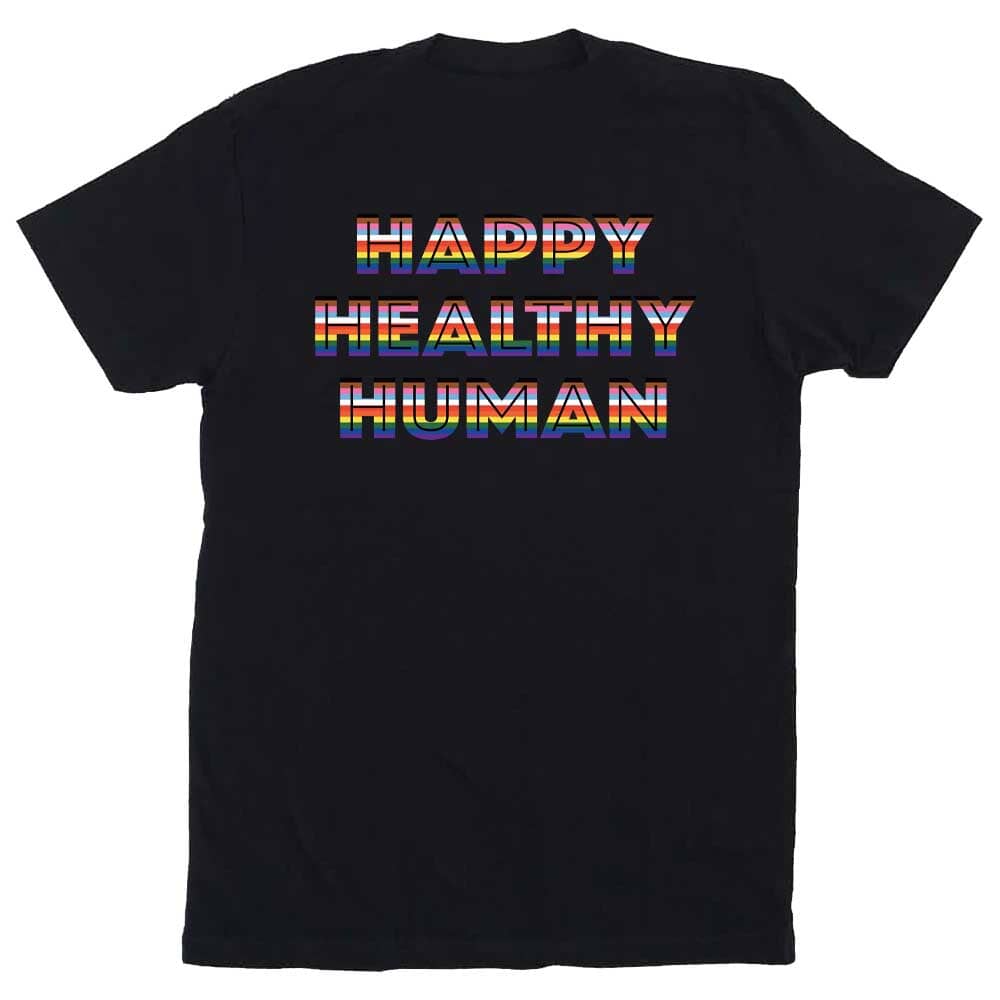 Happy Healthy Human T-Shirt supporting Summer of Sass