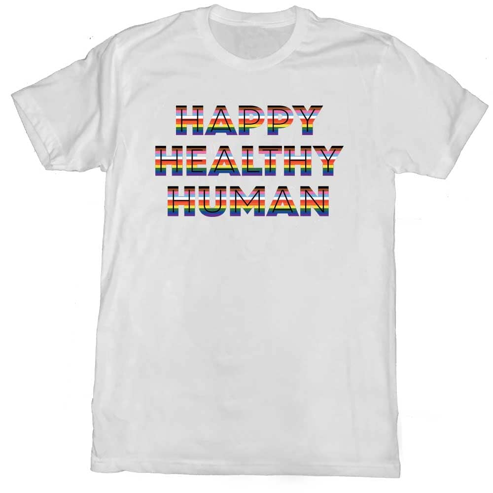 Happy Healthy Human T-Shirt supporting Summer of Sass