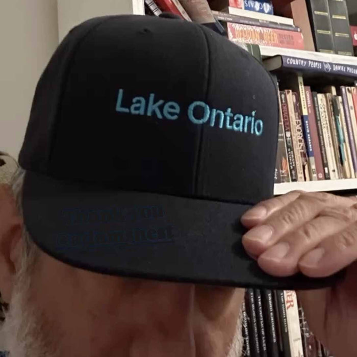 Lake Ontario 6-panel Flatbill Hat, second view