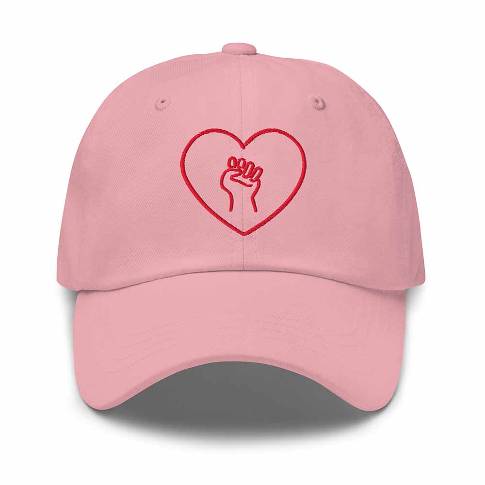 LOVE-AS-ACTIVISM-DAD-HAT-PINK