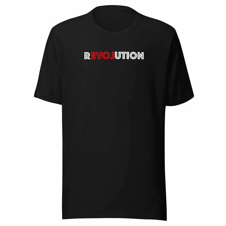 LOVE REVOLUTION BLACK TEE