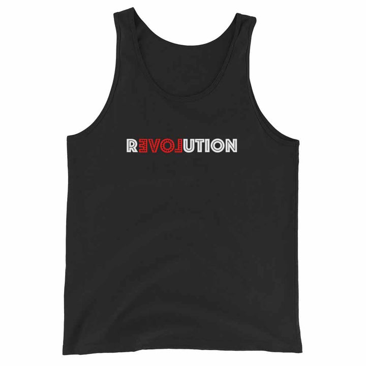 love revolution black tank