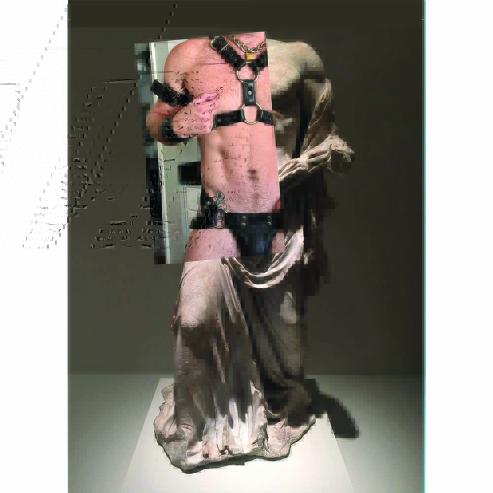 Naro Pinosa Leather Harness Jockstrap Postcard