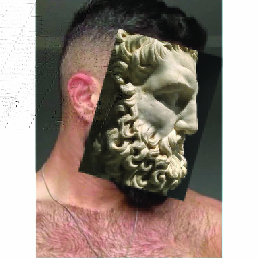 Naro Pinosa Roman Profile Postcard