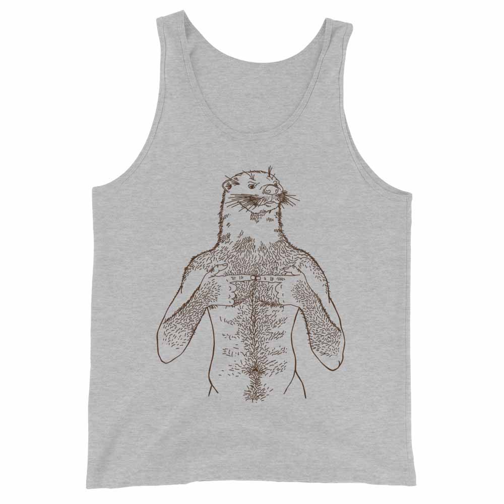 Otter Brown Print Tank