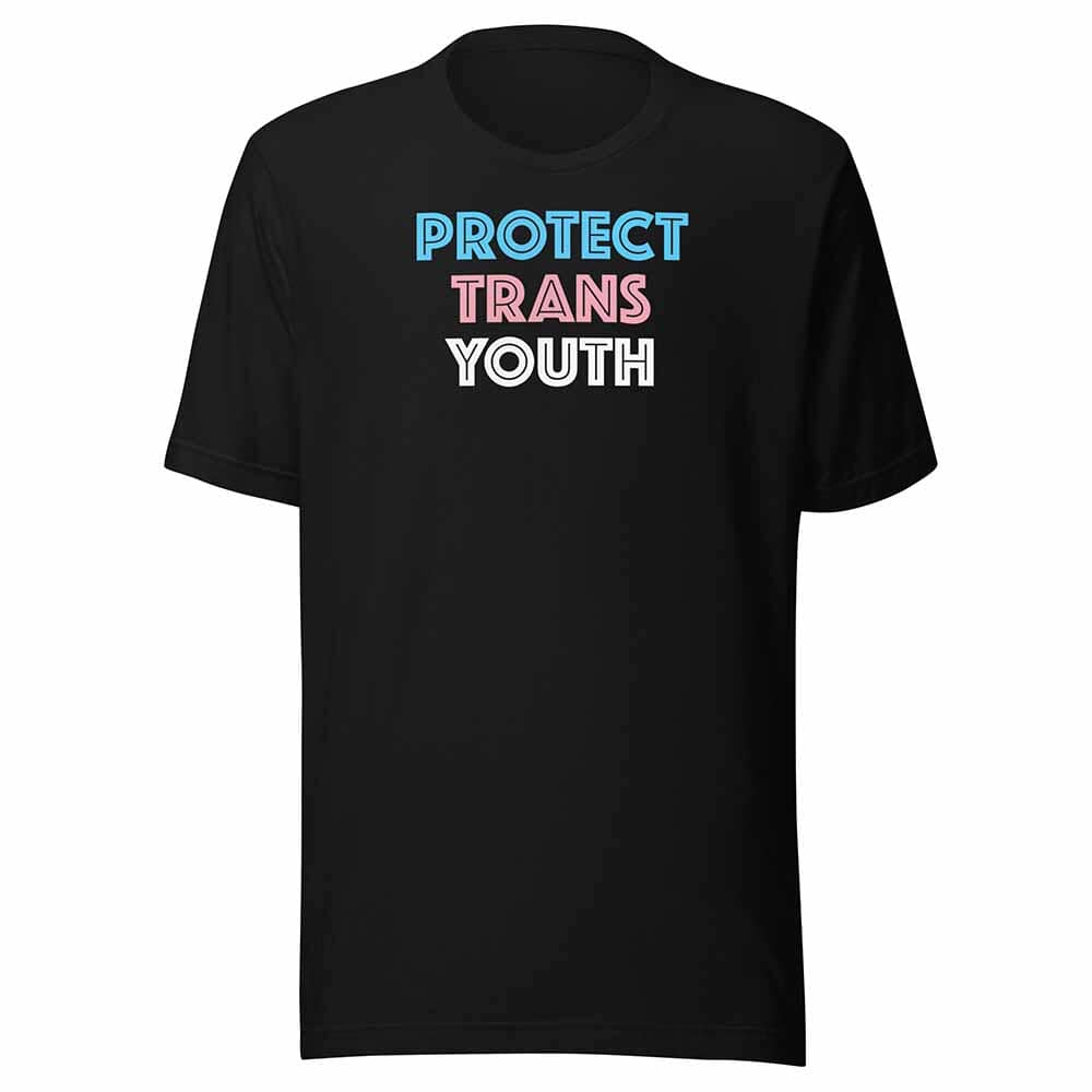 Protect Trans Youth T-shirt black