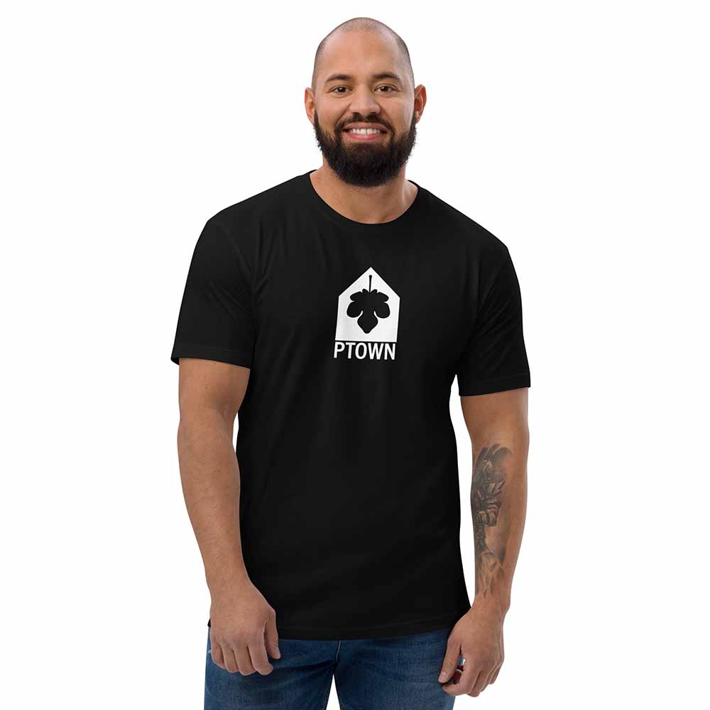 Ptown Icon T-Shirt black on man