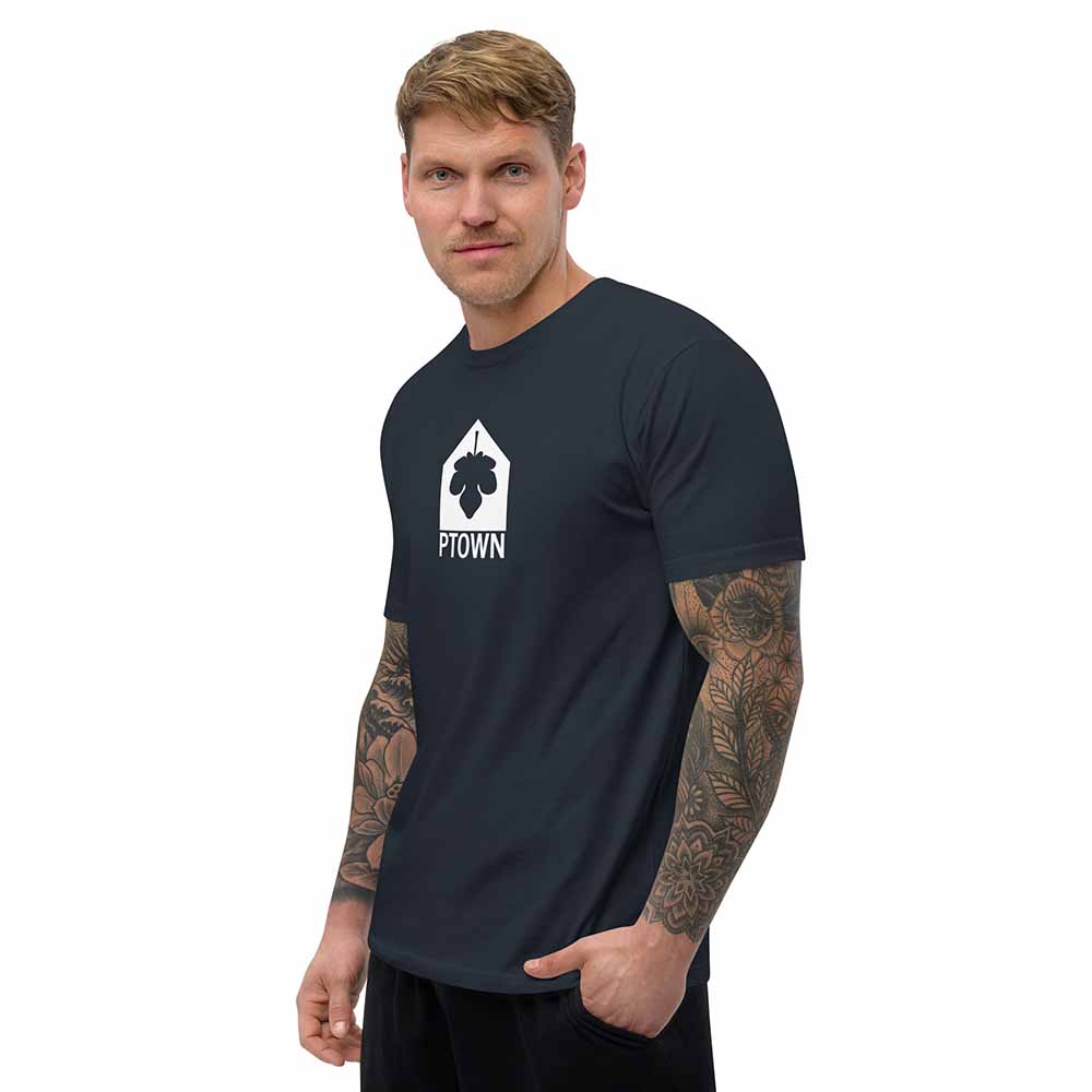 Ptown Icon T-Shirt navy on man